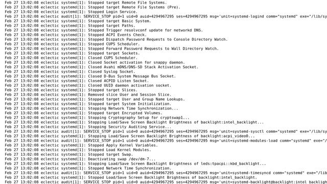 systemd shutdown: 90 second delay, journalctl shows timeouts stopping /dev and session-5.scope смотреть онлайн