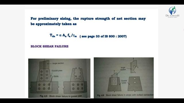 #Designofsteelstructure#DesignofTensionMember#Lecture14 смотреть онлайн