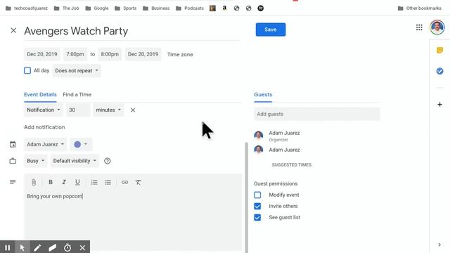 COJUSD Google Certified Student Level 1: Google Calendar Tasks смотреть онлайн