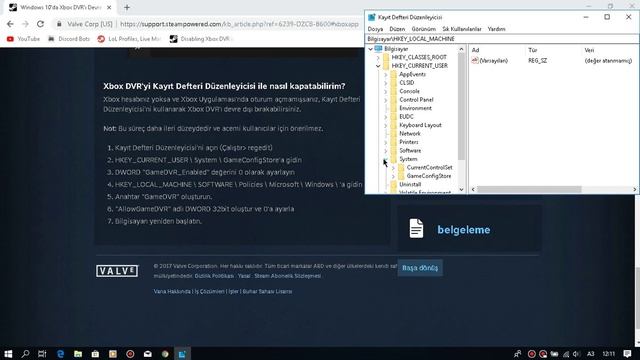 Win8 Win10 - XBOX DVR kesin kapatma (Kesin Çözüm) / 60FPS'den Kurtulma. 2018 + REHBER !!!! смотреть онлайн