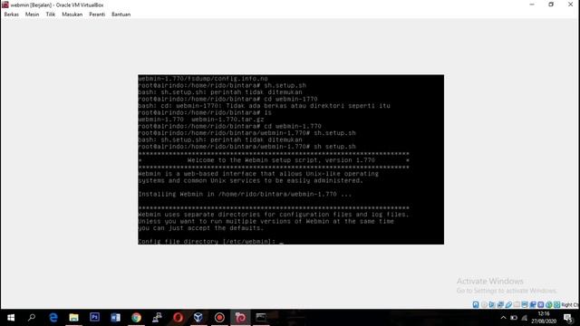 Praktikum instalasi dan konfigurasi Webmin di Debian 7 смотреть онлайн