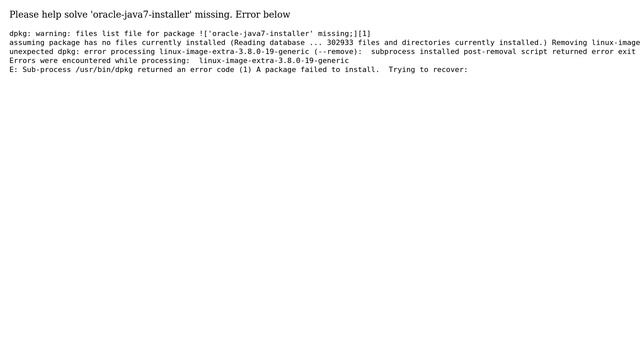 Ubuntu: Unable to install software or update the system after half installed java смотреть онлайн