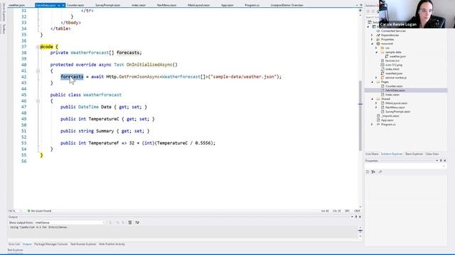 Getting Started with Blazor With Carole Rennie Logan смотреть онлайн