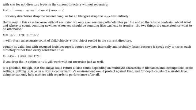 How do I write a script to count the total number of files, and directories in my home directory... смотреть онлайн