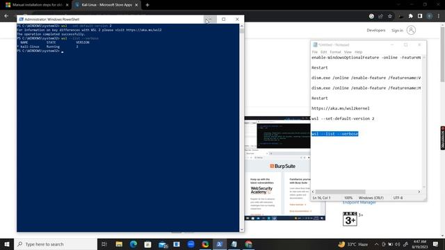 Install Kali Linux on windows (Best Method 2023) смотреть онлайн