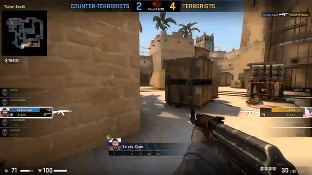 Sergey Silver game-play (Ft. 15 fps,999 ping,144p) смотреть онлайн