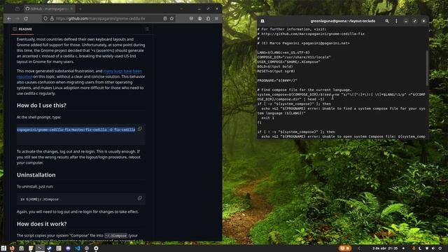 Como resolver a falta de ç no layout English International - Linux смотреть онлайн