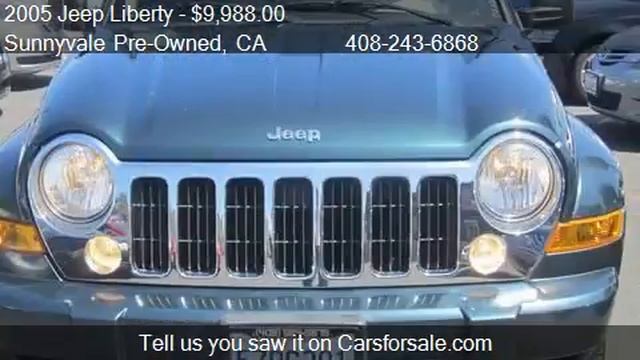 2005 Jeep Liberty Limited 4WD - for sale in Sunnyvale, CA 94 смотреть онлайн