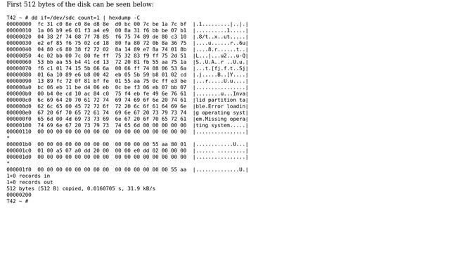 Unix & Linux: How to detect if the FreeBSD disklabel is on the first sector of the disk? смотреть онлайн