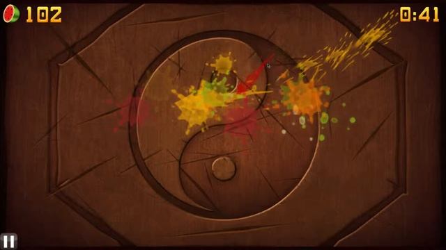 Fruit Ninja - Zen mode - Xbox on Windows 8.1 PC смотреть онлайн