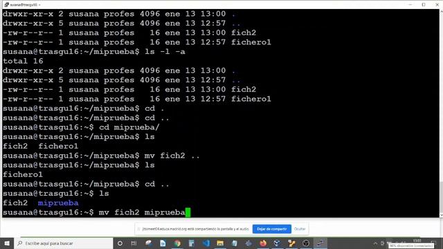 Ubuntu 02 - Directorios y Ficheros смотреть онлайн