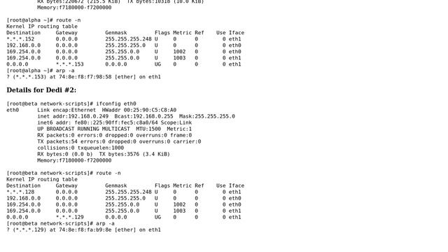 DevOps & SysAdmins: "Destination Host Unreachable" and ARP returns no addresses over LAN смотреть онлайн