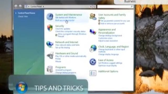 Microsoft Windows Vista Tip - Automatic Backup for files смотреть онлайн