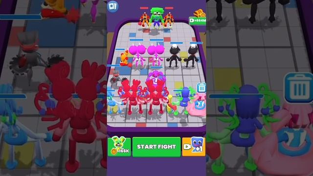 Merge Master Blue Monster:Game All Levels Gameplay(iOS,Android)Part 3 Unlock Mommy Long Legs 2 Head смотреть онлайн