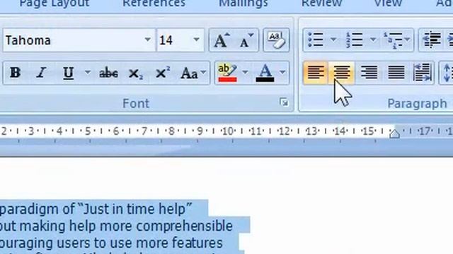 How to center the text in a selected paragraph смотреть онлайн
