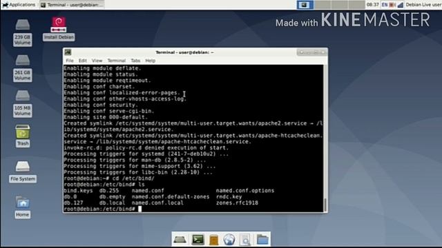 Tutorial Membangun Dns Server & WebServer di Debian 10 live cd смотреть онлайн