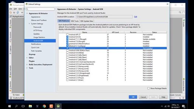 Como configurar Unity para android смотреть онлайн