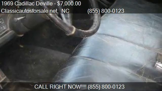 1969 Cadillac Deville  For Sale In Nationwide, NC 27603 At C #VNclassics
