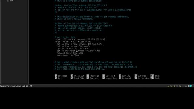 Tugas DHCP VMware Debian 10 смотреть онлайн