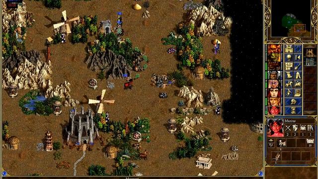 Heroes 3: Galinovic (Rampart/Ivor) vs zero_zero (Dungeon/Shakti), Skirmish смотреть онлайн