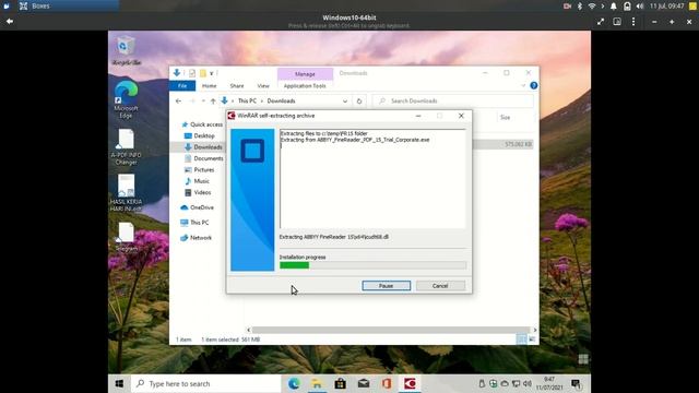Coba Install Abbyy Finereader 15 di Gnome Boxes смотреть онлайн