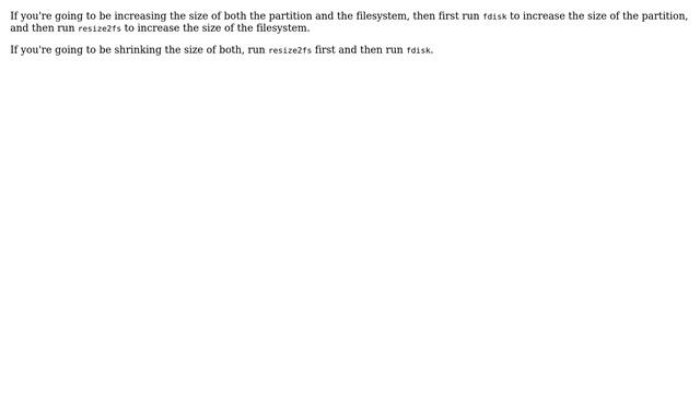 Unix & Linux: How to to resize an ext4 partition from the command line? (4 Solutions!!) смотреть онлайн