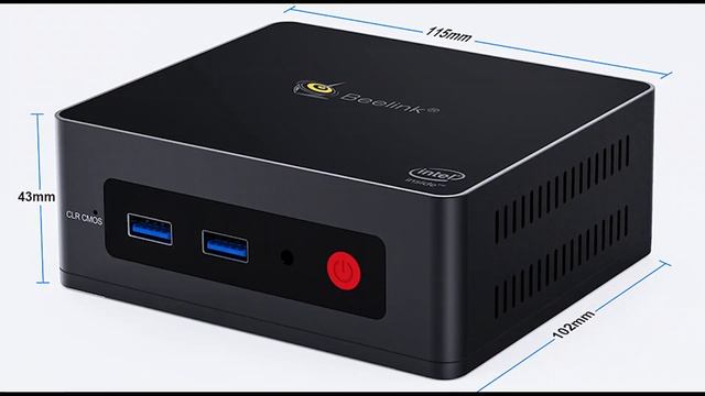 Beelink GKmini Intel J4125 mini PC GK mini Win10 / Linux Sử dụng cảm giác смотреть онлайн