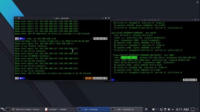TUTORIAL NMAP PART #1Finding live hosts in your Network Kali Linux смотреть онлайн