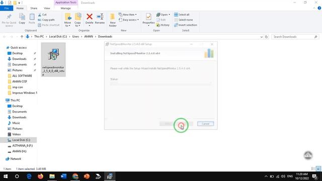 Net Speed Meter for Windows 10 | How to Add Internet Speed Meter on Taskbar on Windows 10 in Hindi смотреть онлайн