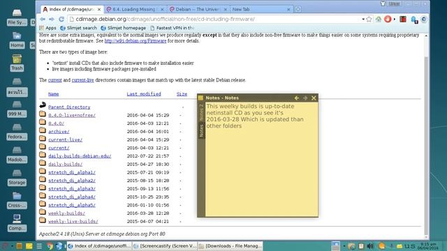 Where to get Debian Stretch Testing Nonfree CD with nonfree firmware supported. смотреть онлайн