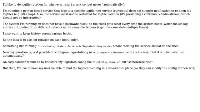 DevOps & SysAdmins: make logrotate to only rotate at service startup (2 Solutions!!) смотреть онлайн