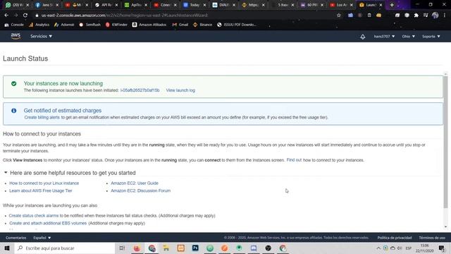 Como instalar Ubuntu en Amazon (AWS) 2020 en 3 min смотреть онлайн