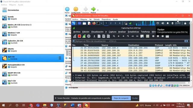 Técnicas de elaboración de paquetes UDP & TCP usando la Herramienta hping3 смотреть онлайн