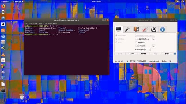 Linux Commands Line Tutorial Bangla 04 : ls command смотреть онлайн