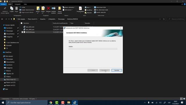 Descarga e Instalacion de Antivirus NOD32 para un Sistema Operativo de 32 y de 64 Bits смотреть онлайн