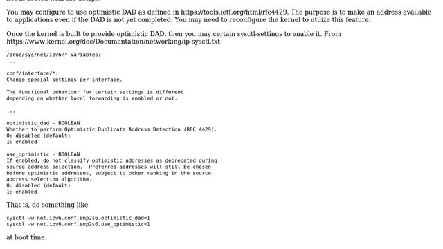 Unix & Linux: Let ifconfig wait for IPv6-address to not be tentative (2 Solutions!!) смотреть онлайн