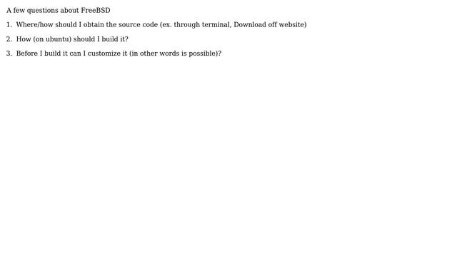 FreeBSD source and how to build смотреть онлайн