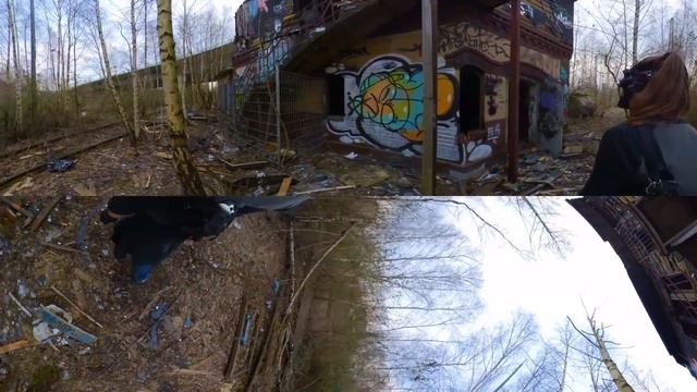 Urbex Graffiti Station VR 360°