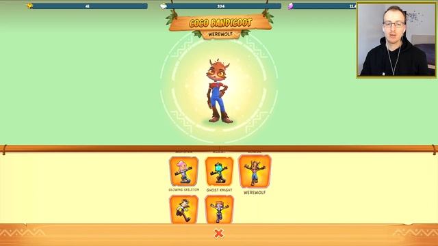 Élt 691 napot. RIP. Nyugodjék békében a Crash Bandicoot mobilos játék. смотреть онлайн