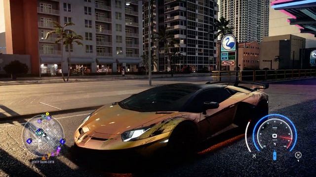 NEED FOR SPEED HEAT 4K GAMEPLAY - LAMBORGHINI AVENTADOR SVJ ROADSTER - Day and Night Police Chase смотреть онлайн