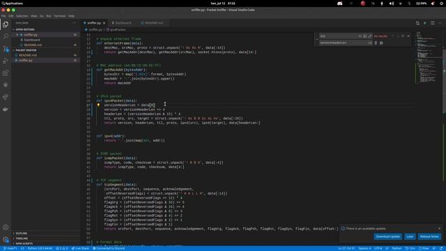 Kabel Hiu, packet sniffer with Python смотреть онлайн