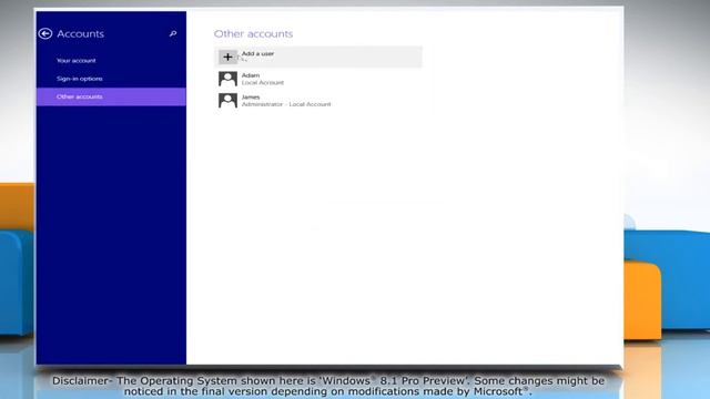 How to Create a Local User Account in Windows® 8.1 Pro Preview смотреть онлайн