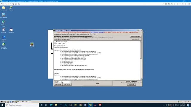 How to play Minecraft on Windows 2000 (Tutorial) смотреть онлайн
