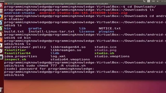 How to install Android Studio in Ubuntu Linux 16 04 LTS or 18 04 LTS or 078101010 смотреть онлайн