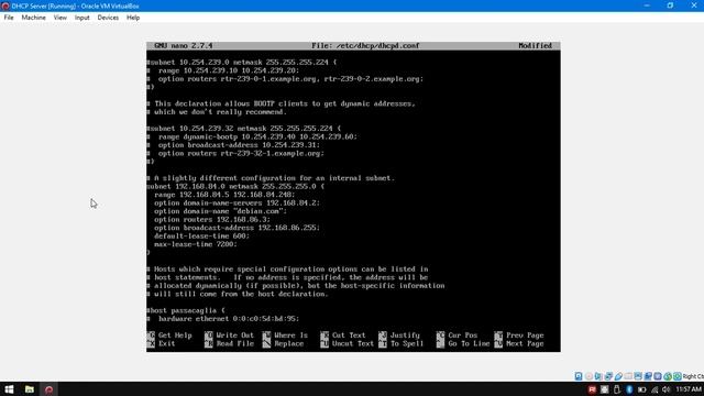 Konfigurasi DHCP Server Debian 9 смотреть онлайн