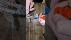 разборка-сборка предохранительного клапана котла Ariston