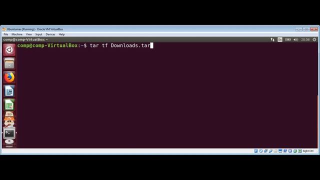 Linux Archiving Files with tar смотреть онлайн
