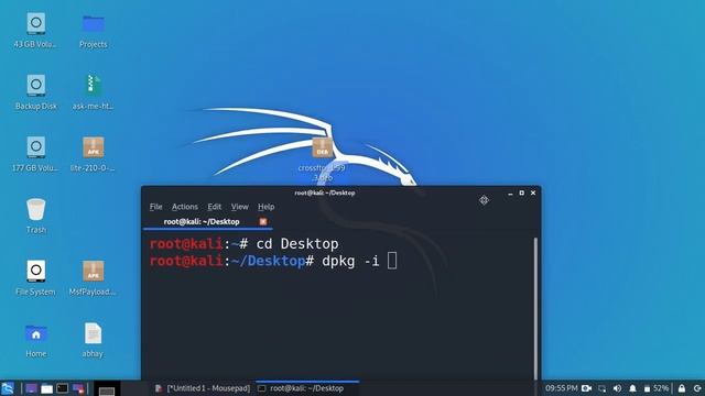 How to install .deb packages in Kali Linux смотреть онлайн