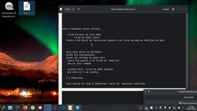 CRIAR PEN DRIVE DE BOOT PARA INSTALAR LINUX COM VENTOY OU RUFUS ...ANTES CONSIDERE ALGUNS DETALHES смотреть онлайн