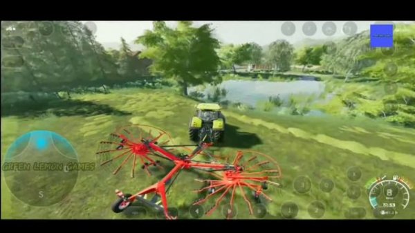 Farming simulator 19 android mobile gameplay | fs19 android/ios | top farming game | farm simulator